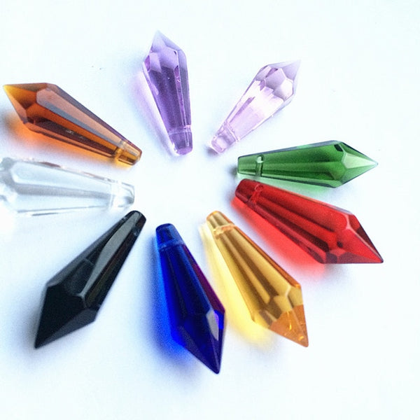 Mixed Crystal Icicle Prisms-ToShay.org