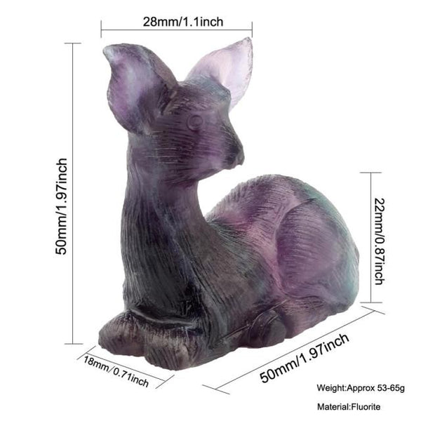 Purple Fluorite Bears-ToShay.org
