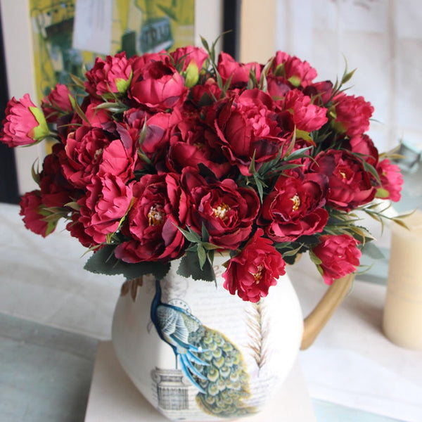 Peony Flowers Bouquet-ToShay.org