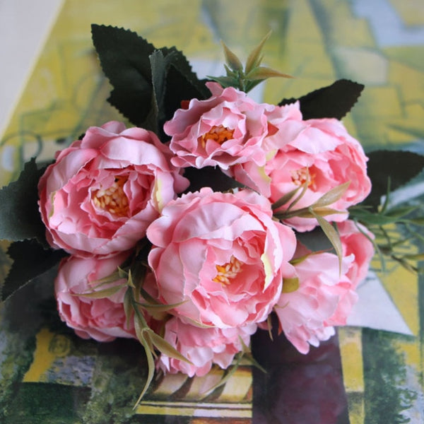 Peony Flowers Bouquet-ToShay.org