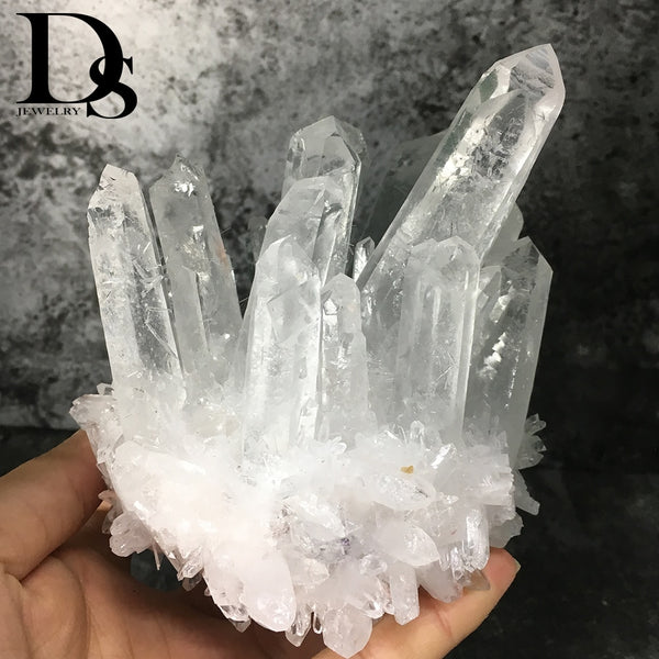 Clear Quartz Crystal Cluster-ToShay.org