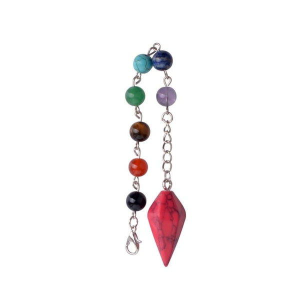 Crystal Faceted Dowsing Pendulum-ToShay.org