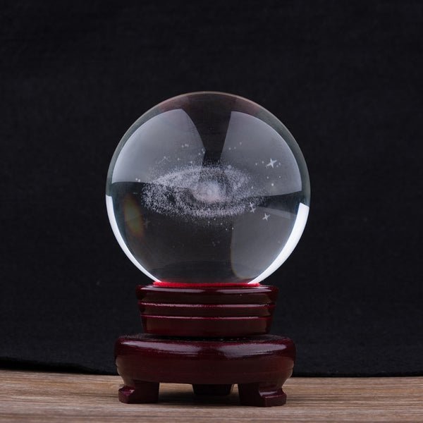Clear 3D Crystal Ball-ToShay.org