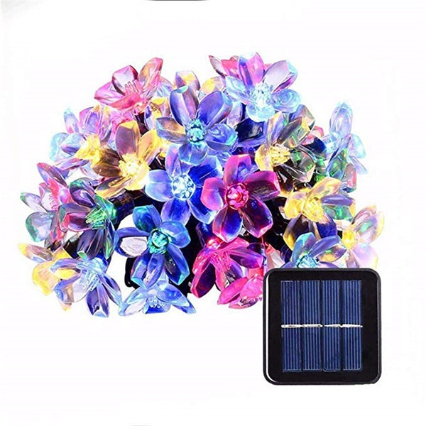 Solar Flower String Lights-ToShay.org