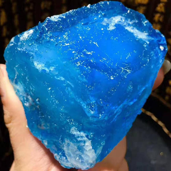 Blue Sea Sapphire Aquamarine Crystal-ToShay.org