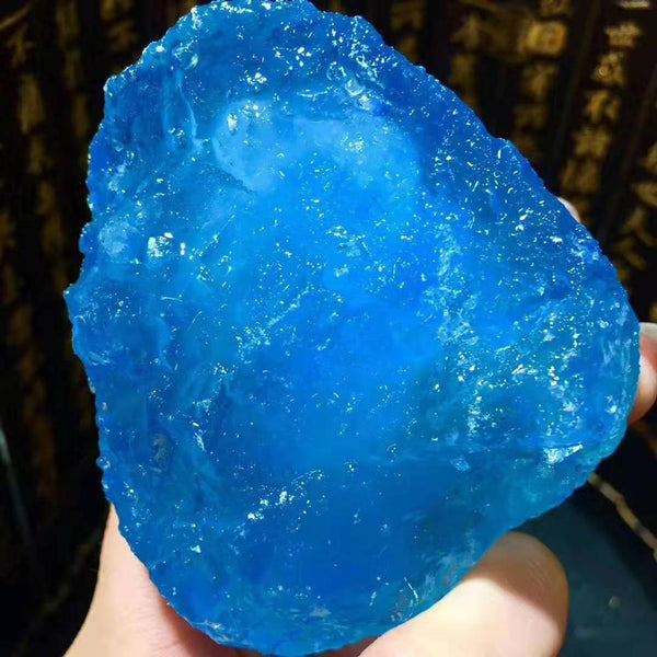 Blue Sea Sapphire Aquamarine Crystal-ToShay.org