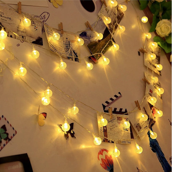 Solar Ball String Lights-ToShay.org