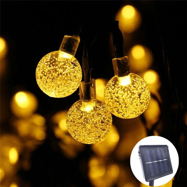 Solar Ball String Lights-ToShay.org
