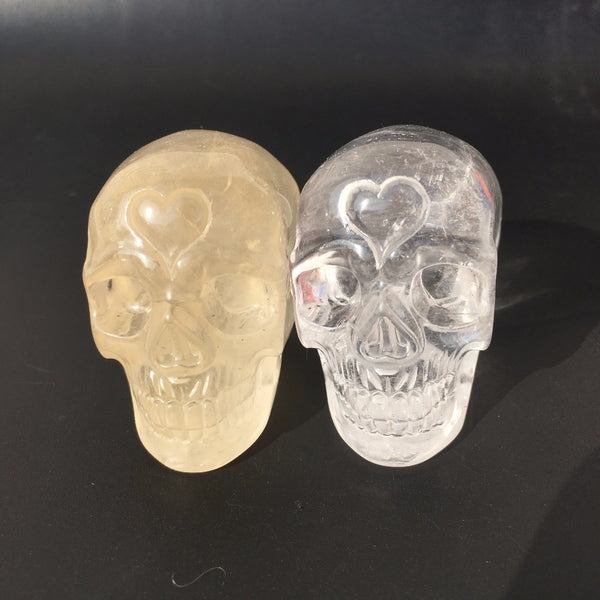 Clear Quartz Crystal Skulls-ToShay.org