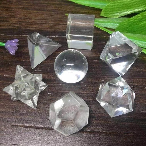 Clear Crystal Sacred Geometry-ToShay.org