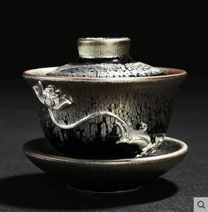 Glazed Ceramic Sugar Bowl-ToShay.org