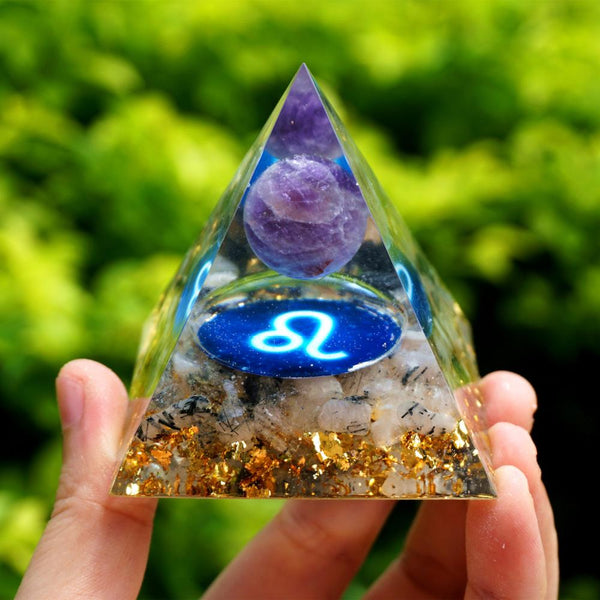 Energy Amethyst Crystal Pyramid-ToShay.org