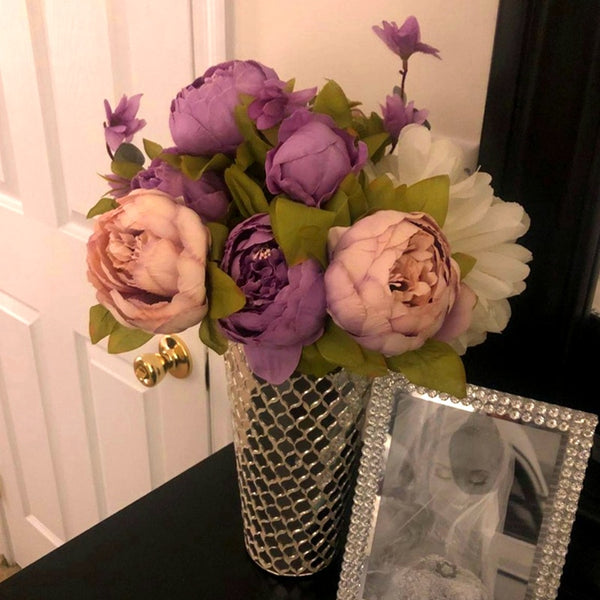 Peony Flowers Bouquet-ToShay.org