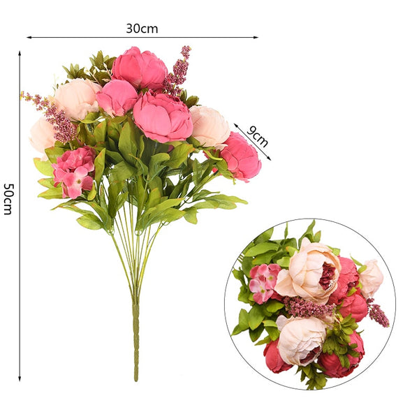 Peony Flowers Bouquet-ToShay.org