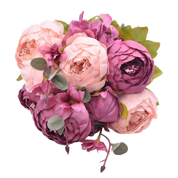 Peony Flowers Bouquet-ToShay.org