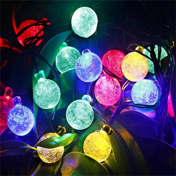 Solar Ball String Lights-ToShay.org