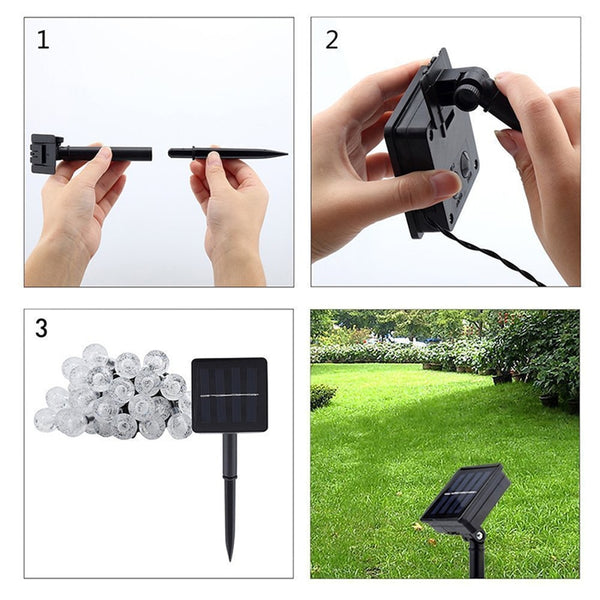 Solar Ball String Lights-ToShay.org