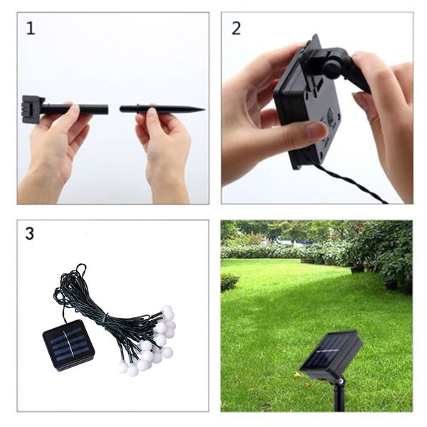 Solar Fairy String Lights-ToShay.org