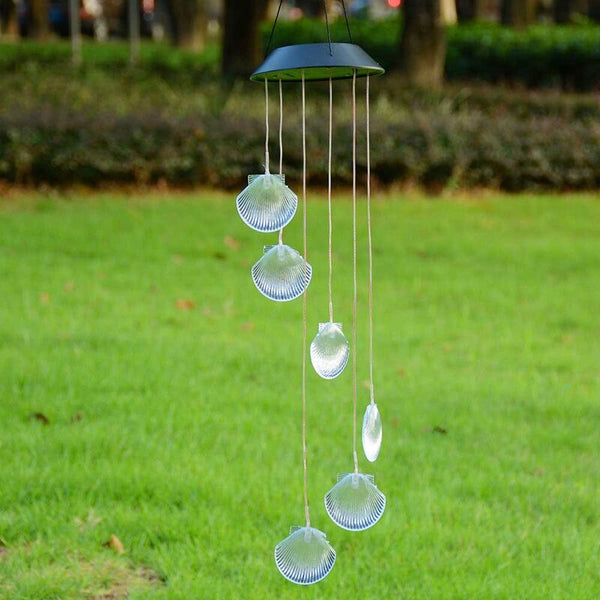 Solar Shell Wind Chime-ToShay.org