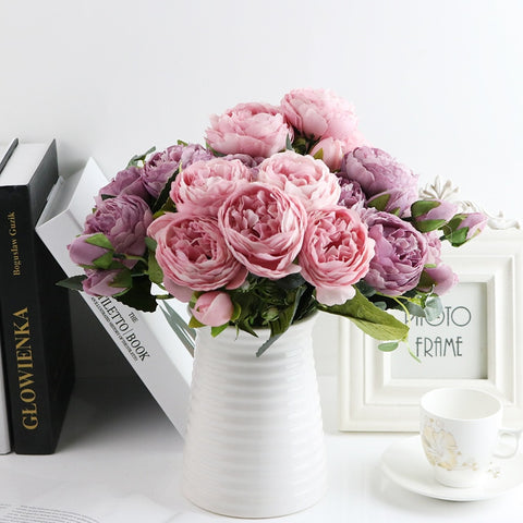 Peony Flowers Bouquet-ToShay.org