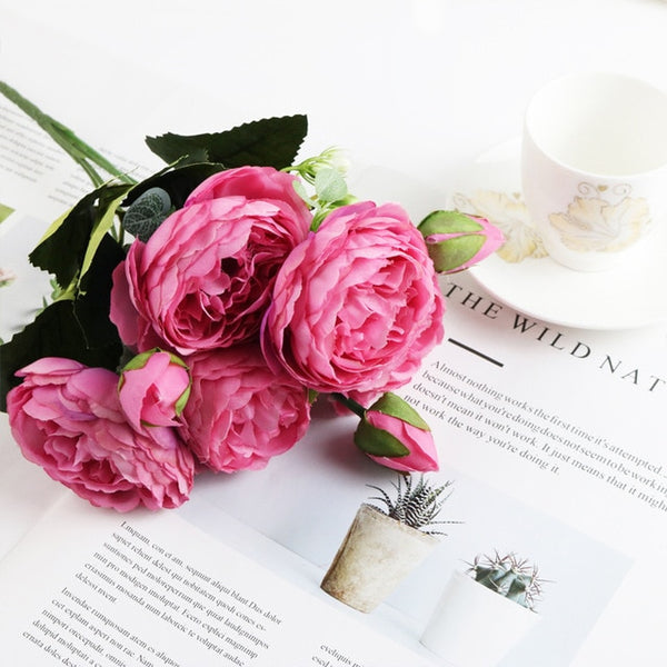 Peony Flowers Bouquet-ToShay.org
