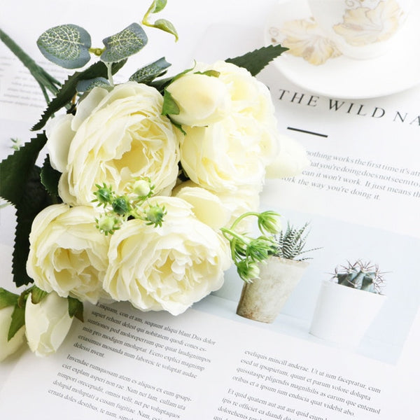 Peony Flowers Bouquet-ToShay.org
