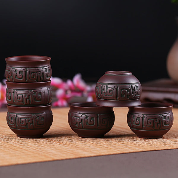 Clay Guan Yin Tea Cups-ToShay.org