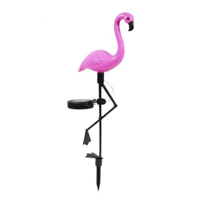 Solar Pink Flamingo Light-ToShay.org