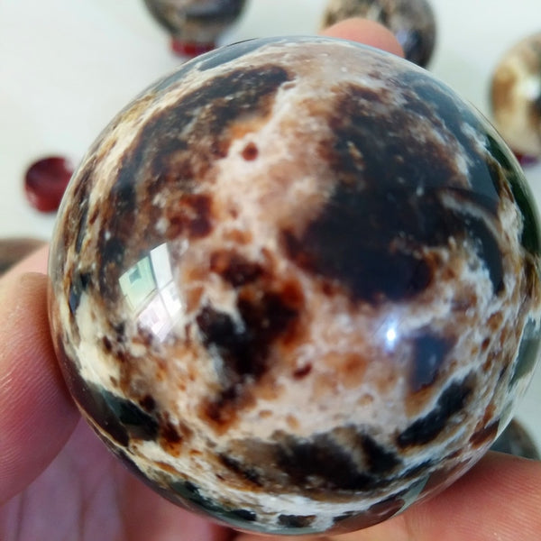 Brown Opal Stone Ball-ToShay.org