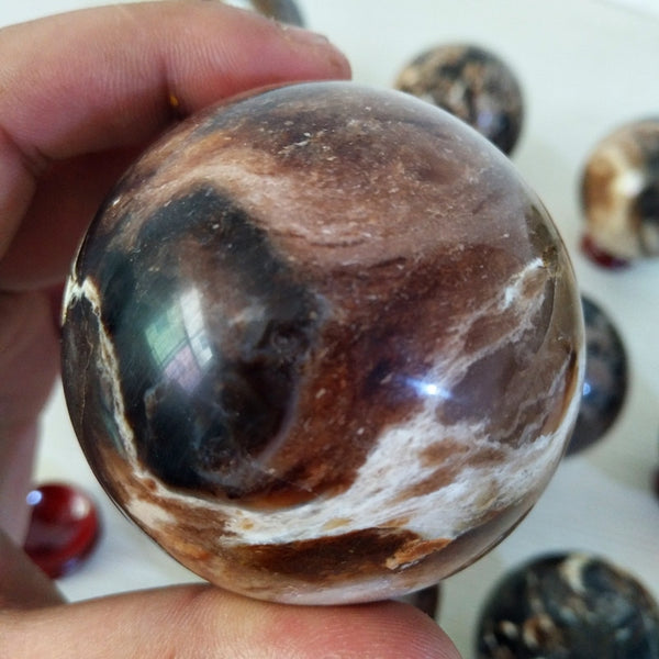 Brown Opal Stone Ball-ToShay.org