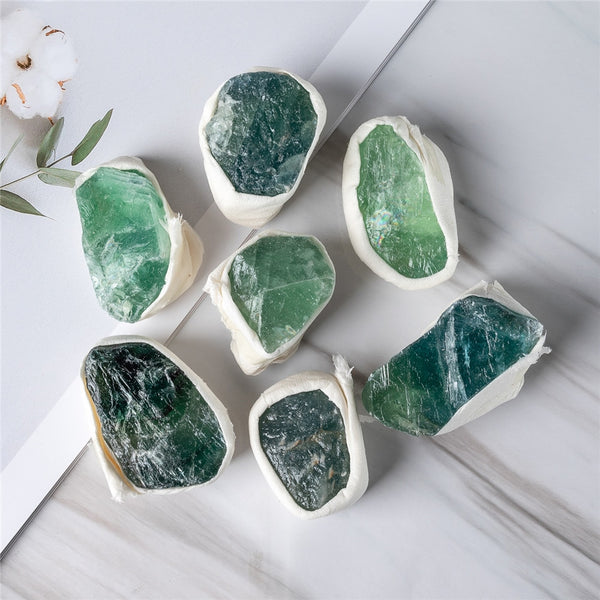 Green Flourite Crystal Rocks-ToShay.org