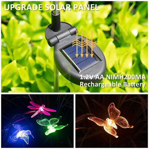 Solar Butterfly Garden Light-ToShay.org