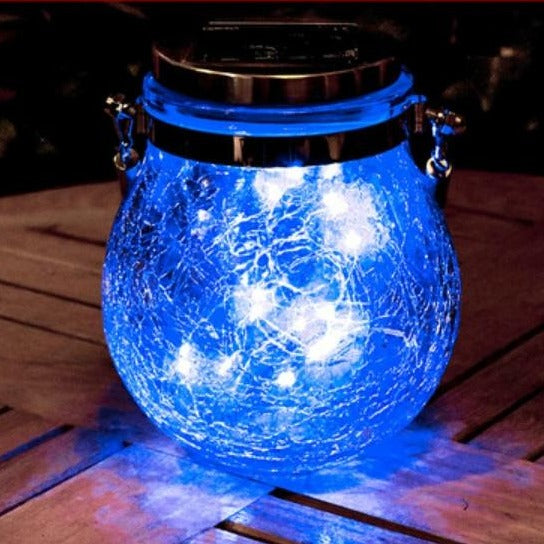 Solar Crack Glass Ball Light-ToShay.org