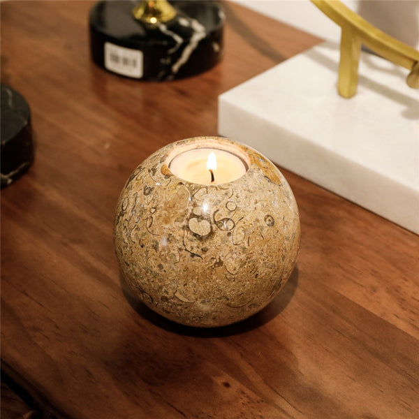 Marble Candle Holders-ToShay.org