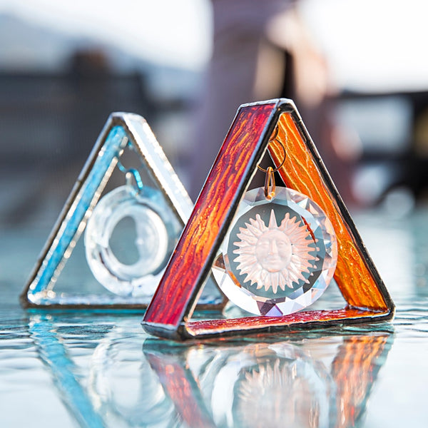 Crystal Triangle Suncatchers-ToShay.org