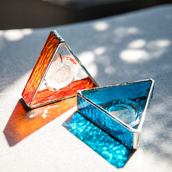 Crystal Triangle Suncatchers-ToShay.org