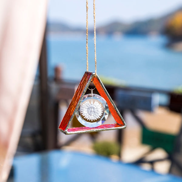 Crystal Triangle Suncatchers-ToShay.org