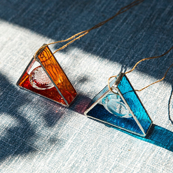 Crystal Triangle Suncatchers-ToShay.org