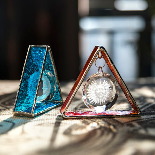 Crystal Triangle Suncatchers-ToShay.org