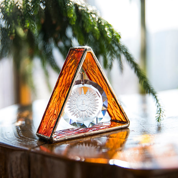 Crystal Triangle Suncatchers-ToShay.org