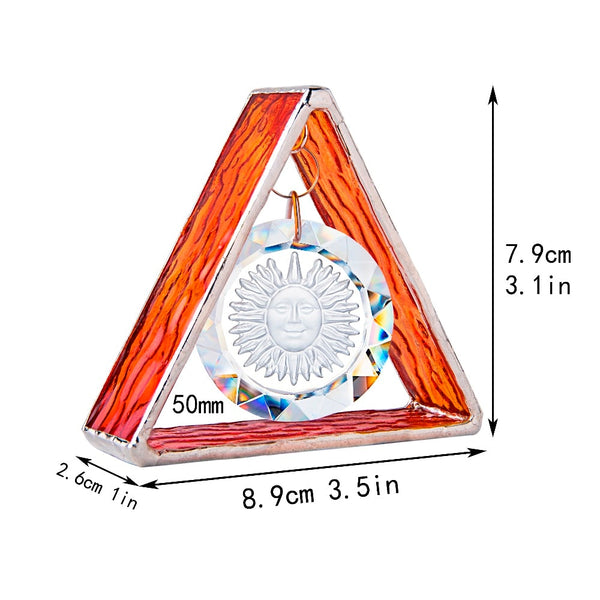 Crystal Triangle Suncatchers-ToShay.org