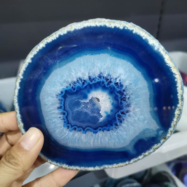Mixed Dyed Agate Slices-ToShay.org