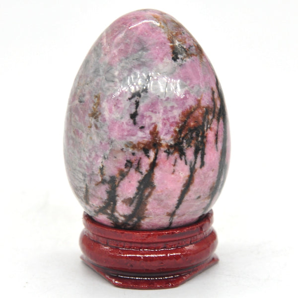 Pink Rhodochrosite Egg-ToShay.org
