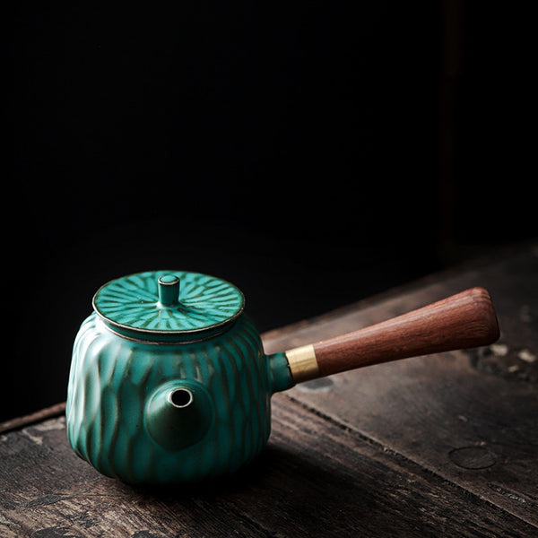 Stoneware Ceramic Teapot-ToShay.org