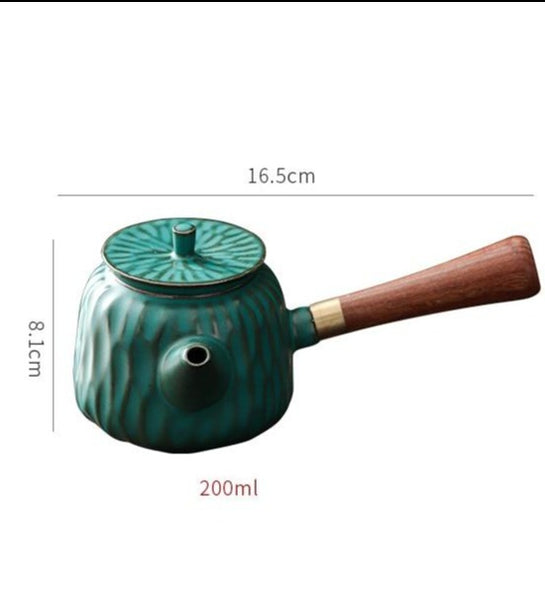 Stoneware Ceramic Teapot-ToShay.org