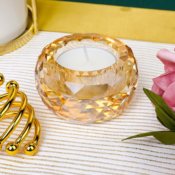 Champagne Glass Candle Holder-ToShay.org