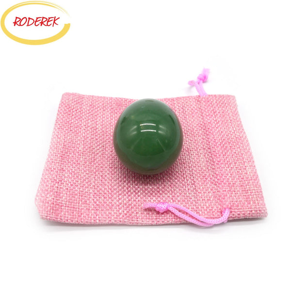 Green Jade Stone Egg-ToShay.org