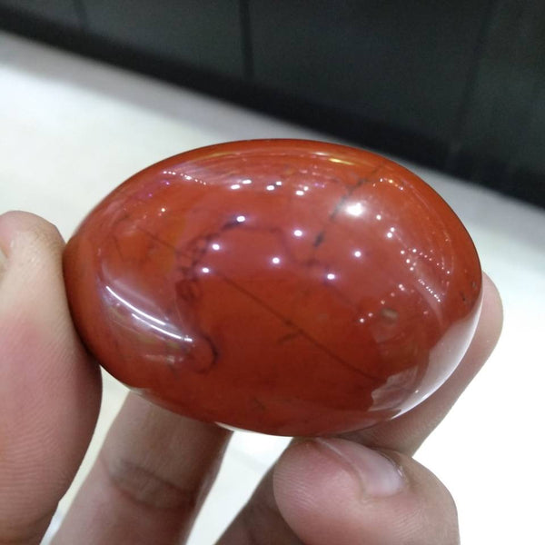 Red Jasper Stone Egg-ToShay.org