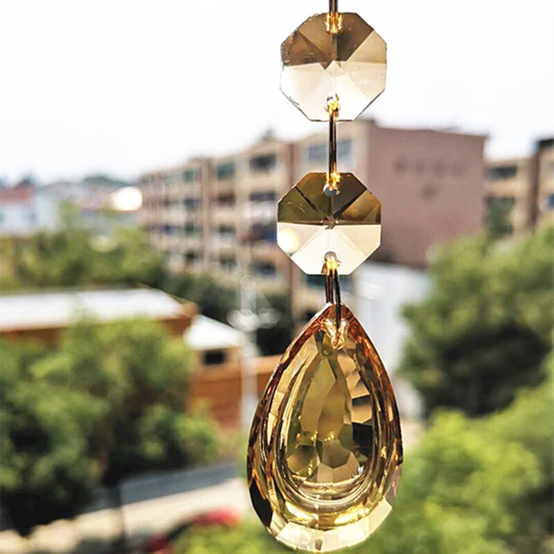 Champange Crystal Pendants-ToShay.org