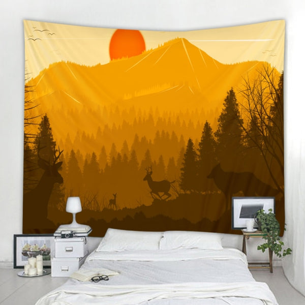 Sunset Tapestry Wall Hanging-ToShay.org